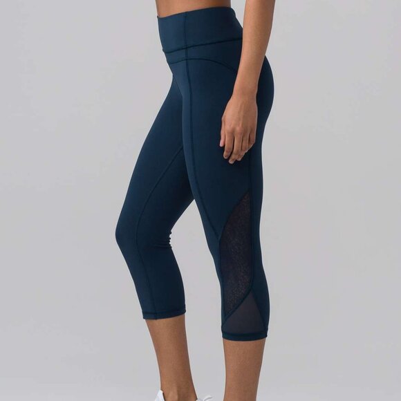 lululemon athletica Pants - 🍋 LULULEMON Twist & Train Crop (19") - Jaded 🍋